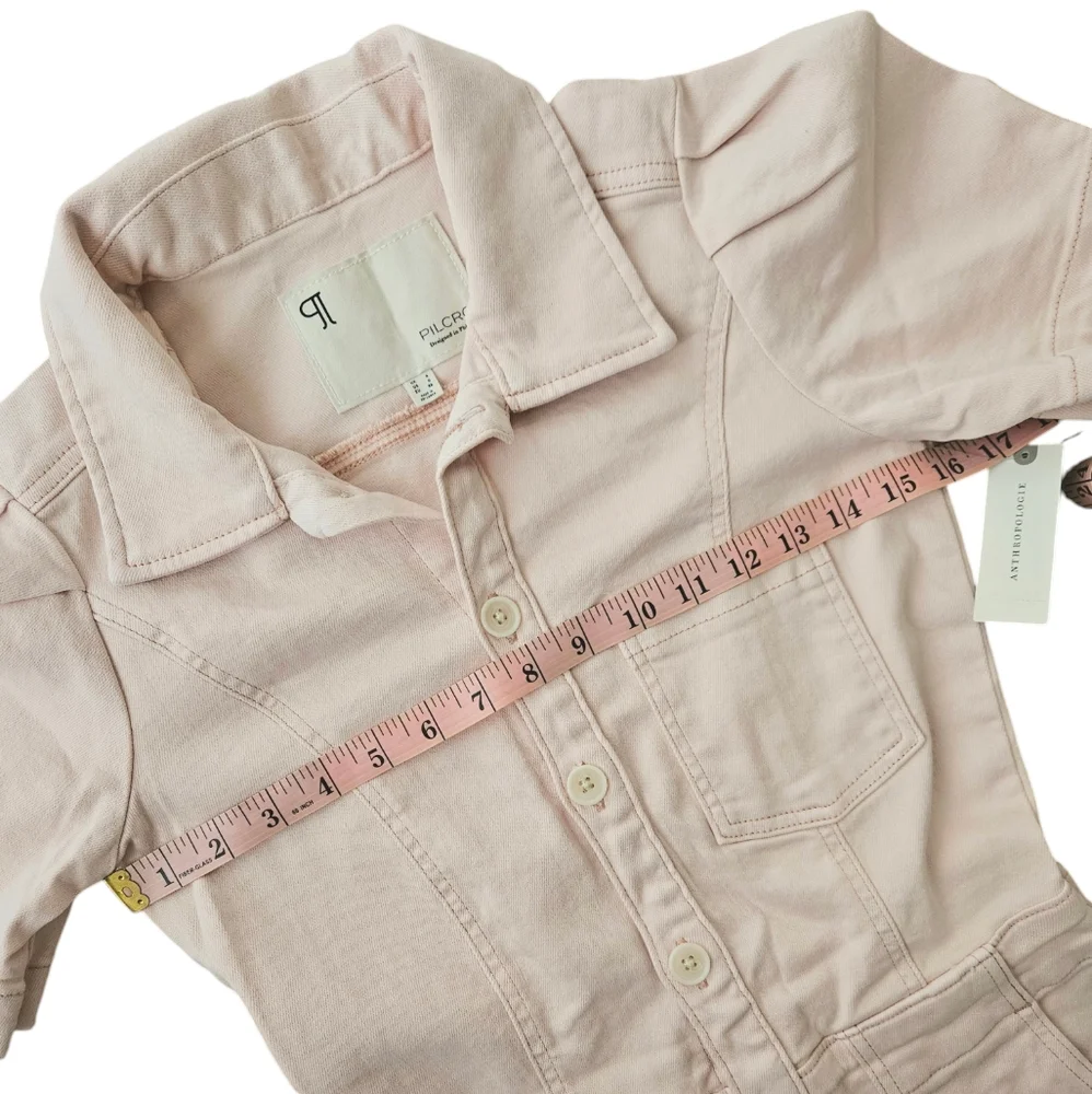 Anthropologie The Kit Utility Romper by Pilcro - Picture 9 of 10